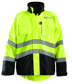 OccuNomix 2X Hi-Viz Yellow And Black Polyester Oxford Jacket/Coat