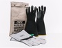 OEL Size 10 Black Rubber/Goatskin CLASS 3 Linesmens Gloves
