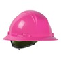 Protective Industrial Products Pink Dynamic® Kilimanjaro™ HDPE Full Brim Hard Hat With Wheel/4-Point Ratchet Suspension
