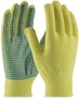 Protective Industrial Products Large Kut Gard® 13 Gauge Kevlar Cut Resistant Gloves With PVC Coated Palm And Fingers