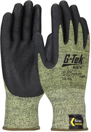 Protective Industrial Products Small G-Tek® KEV™ 13 Gauge Kevlar Cut Resistant Gloves With Nitrile Coated Palm And Fingers