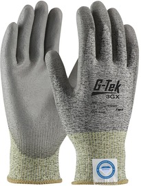 Protective Industrial Products Medium G-Tek® 3GX® 13 Gauge Dyneema® Diamond Technology Cut Resistant Gloves With Polyurethane Coated Palm And Fingers