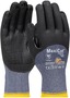 Protective Industrial Products Large MaxiCut® Ultra DT™ 15 Gauge Engineered Yarn Cut Resistant Gloves With Nitrile Coated Palm, Fingers And Knuckles