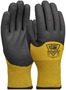 Protective Industrial Products 2X Barracuda® 13 Gauge Nylon And High Performance Polyethylene Cut Resistant Gloves With PVC Coated Palm, Fingers And Knuckles