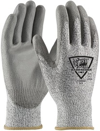 Protective Industrial Products 2X Barracuda® 13 Gauge PolyKor® Cut Resistant Gloves With Polyurethane Coated Palm And Fingers