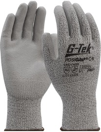 Protective Industrial Products Large G-Tek® PosiGrip® 13 Gauge PolyKor® Cut Resistant Gloves With Polyurethane Coated Palm And Fingers
