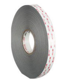 3M™ 1/2" X 36 yd Gray VHB™ 4941 45 mil Acrylic Foam Bonding Tape