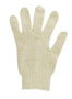 Ansell White Size 9 Medium Duty Cotton/Polyester General Purpose Gloves Knit Wrist