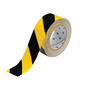 Brady® 2" X 100' Black/Yellow 8 mil Polyester ToughStripe® Floor Marking Tape