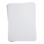 Brady® 10.25" X 14.25" White 0.06" Rigid Polystyrene Blank Sign