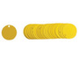 Brady® 1 1/2" Yellow Rigid Aluminum Valve Tag (25 Per Pack)
