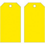 Brady® 5 3/4" X 3" Yellow Rigid Polyester Tag (25 Per Pack)
