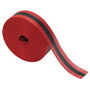 Brady® 2" X 200' Black/Red Polypropylene Barricade Tape