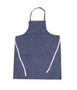 Chicago Protective Apparel 28" X 36" Blue Denim Apron With Ties Closure