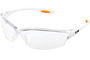 Crews Law® 2 Clear Safety Glasses With Clear Anti-Scratch Lens
