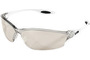 Crews Law® 2 Clear Safety Glasses With Clear Anti-Fog/Anti-Scratch/Indoor/Outdoor Lens