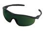 Crews Storm® Black Safety Glasses With Shade 5.0 Anti-Scratch Lens