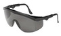 Crews Tomahawk® Black Safety Glasses With Gray Anti-Scratch Lens