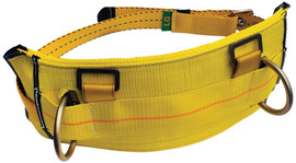 3M™ DBI-SALA® Large Yellow Polyester/Nylon Derrick-Style Work Position Belt