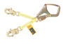 3M™ DBI-SALA® 1.8' Polyester/Steel Web Positioning Lanyard With Snap Hook Harness Connector