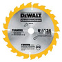 DEWALT® 6 1/2" 24 Teeth Series 20™ Tungsten Carbide Tipped Circular Saw Blade