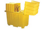 Eagle 60" X 64" X 46" Yellow HDPE Containment Workstation