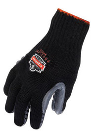 Ergodyne Large Black ProFlex® 9000 Rubber Full Finger Anti-Vibration Gloves With Elastic Cuff