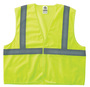 Ergodyne Large - X-Large Lime GloWear® 8205HL Polyester Mesh Vest