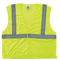 Ergodyne Large - X-Large Lime GloWear® 8210HL Polyester Mesh Vest