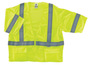 Ergodyne Small/Medium Green GloWear® 8320Z Polyester Mesh Vest