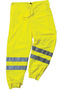 Ergodyne Small/Medium Hi-Viz Yellow/Yellow GloWear® 8910 Polyester Mesh Pants
