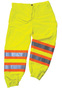 Ergodyne 2X - 3X Lime GloWear® 8911 Polyester Mesh Pants