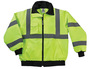 Ergodyne X-Large Hi-Viz Yellow/Yellow/Black GloWear® 8379 300D Oxford Polyester/Polyurethane/Microfleece Jacket
