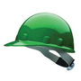 Honeywell Green Fibre-Metal® E-2 Thermoplastic Cap Style Hard Hat With Ratchet/8 Point Swingstrap™ Ratchet Suspension