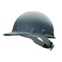 Honeywell Gray Fibre Metal® P2 Roughneck Fiberglass Cap Style Hard Hat With Ratchet/8 Point Ratchet Suspension