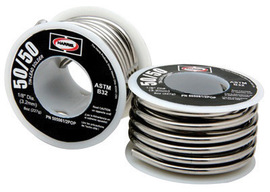 Harris® 1/8" Tin Lead Solid Core Solder 5 lb Spool
