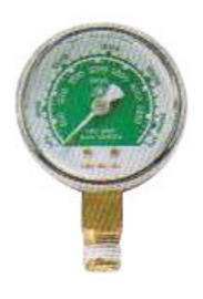 Harris® 1.5" Steel 4000 PSI Replacement Regulator Pressure Gauge For Non-Corrosive Gas With 28000 kPa (Dual Scale)