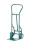 Harper™ Series 32T 900 lb Industrial Hand Truck With 8" X 2 1/4" Balloon Rubber Wheels, Continuous Handle, 17 1/2" X 14" X 13" Base Plate And Taper Nozzle Base