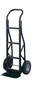 Harper™ Series PGC Nylon Hand Truck With 10" X 3 1/2" Pneumatic 2-Ply Tubeless Wheels, Continuous Handle And 7" X 14" Steel Base Plate