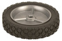 Harper™ 7" X 1 1/2" 175 lb Solid Rubber Wheel With 1 1/2" Offset Poly Hub And 1/2" Plain Bearing