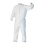 Kimberly-Clark Professional™ 3X White Kimtech™ A5 SMS Disposable Bib Overalls/Coveralls
