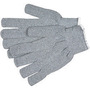 MCR Safety Large 11" Gray 16 Ounce Regular Weight Cotton/Polyester/Terry Cloth Heat Resistant Gloves With 2" Knit Wrist And Straight Thumb
