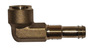 Miller® 3/8" X .500 - 20 Brass Barbed Elbow Hose Fitting (For Use With Cool Runner 3CS™ Recirculating Cooling System)