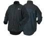 Miller® Large Blue Cotton/WeldX™ Flame Resistant Coat With Zipper Velcro® Flap Closure
