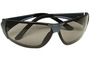 MSA Easy-Flex™ Impact Resistant Black Safety Glasses With Gray Anti-Scratch Lens