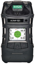 MSA ALTAIR® 5X Portable Combustible Gas, Oxygen, Carbon Monoxide And Hydrogen Sulfide Multi Gas Monitor With Color Display