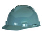 MSA Gray Topgard® Polycarbonate Cap Style Hard Hat With Ratchet/4 Point Ratchet Suspension
