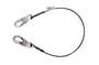 MSA 6' Vinyl Coated Lanyard With Snap Hook Harness Connector