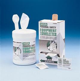 MSA Personal Equipment Wipes For All Respirators (Individually Wrapped)