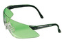 MSA Luxor™ Impact Resistant Black Safety Glasses With Clear Anti-Scratch Lens